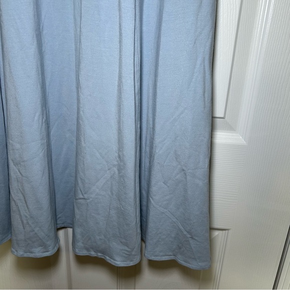 Able Light Blue Midi Dress Women’s Large Comfy Basic‎ Nautical Career Summer - Picture 3 of 8
